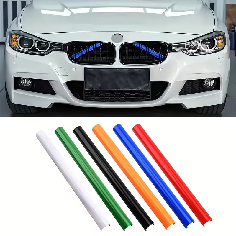 BMW V-Shape Front Grille Decorative Strips (2pcs)