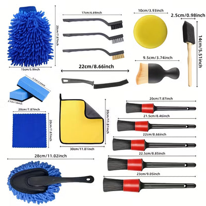 ultimate 21 piece car cleaning kit