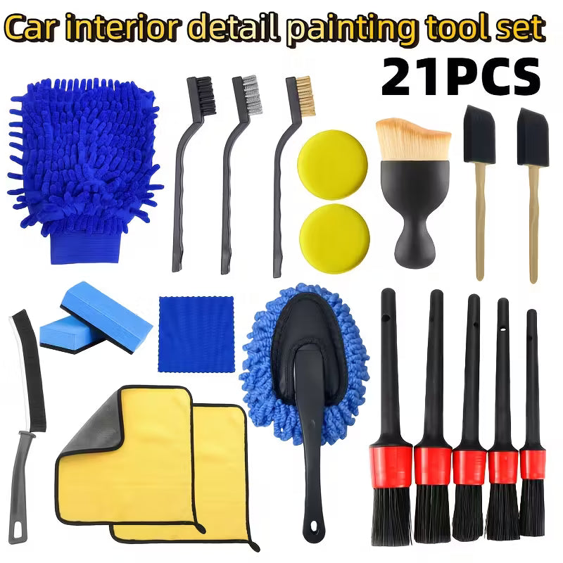 ultimate 21 piece car cleaning kit