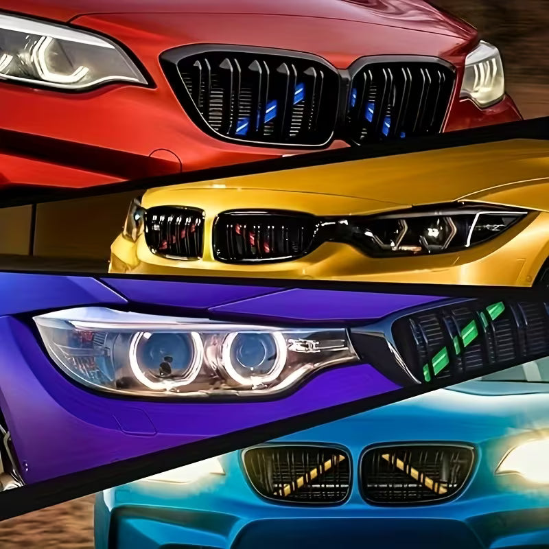 BMW V-Shape Front Grille Decorative Strips (2pcs)