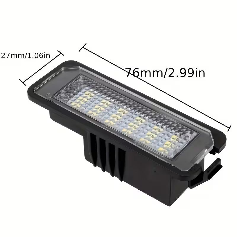 VW LED Number Plate Lights