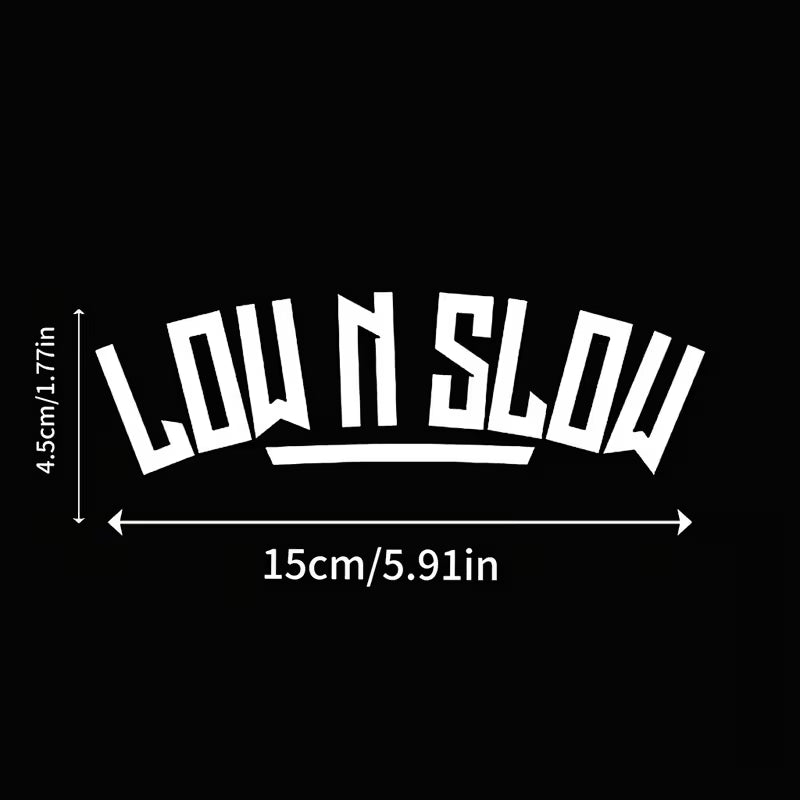 Low n Slow Stance Sticker | Premium Vinyl Decal