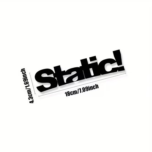 Static Stance Sticker | Premium Vinyl Decal