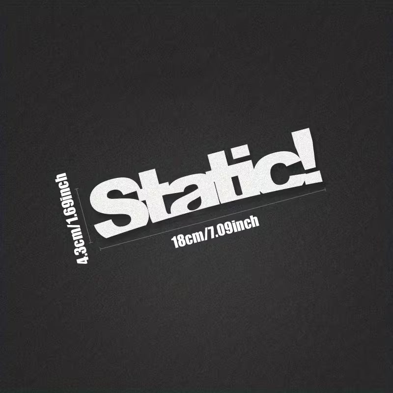 Static Stance Sticker | Premium Vinyl Decal
