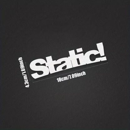 Static Stance Sticker | Premium Vinyl Decal